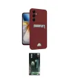 ieg™ Galaxy S24 Plus Kılıf Vadi Çizgi Prime - Şeffaf 360 Full Body Arka Koruyucu
