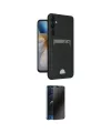 ieg™ Galaxy S24 Plus Kılıf Vadi Çizgi Prime - Siyah 3D Antistatik Hayalet Cam Ekran Koruyucu