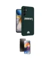 ieg™ Galaxy S24 Plus Kılıf Vadi Çizgi Prime - Siyah 3D Antistatik Mat Seramik Nano Ekran Koruyucu