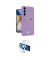 ieg™ Galaxy S24 Plus Kılıf Vadi Çizgi Prime - Siyah 3D Antistatik Seramik Nano Ekran Koruyucu
