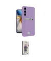 ieg™ Galaxy S24 Plus Kılıf Vadi Çizgi Prime - Siyah Bilvis 3D Cam Ekran Koruyucu
