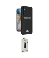 ieg™ Galaxy S24 Plus Kılıf Vadi Çizgi Prime - Siyah Bilvis Hayalet Cam Ekran Koruyucu