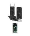 ieg™ Galaxy S24 Plus Kılıf Vadi Form Prime - Şeffaf 360 Full Body Arka Koruyucu