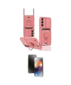 ieg™ Galaxy S24 Plus Kılıf Vadi Form Prime - Siyah 3D Antistatik Mat Seramik Nano Ekran Koruyucu