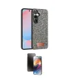 ieg™ Galaxy S24 Plus Kılıf Vadi Klasik Serisi - Siyah 3D Antistatik Mat Seramik Nano Ekran Koruyucu