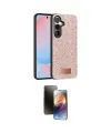 ieg™ Galaxy S24 Plus Kılıf Vadi Klasik Serisi - Siyah 3D Antistatik Mat Seramik Nano Ekran Koruyucu