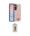 ieg™ Galaxy S24 Plus Kılıf Vadi Klasik Serisi - Siyah Polymer Nano Ekran Koruyucu