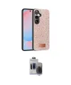 ieg™ Galaxy S24 Plus Kılıf Vadi Klasik Serisi - Siyah Vanessa Magic Hayalet Cam