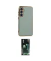 ieg™ Galaxy S24 Plus Kılıf Yankı Serisi - Şeffaf 360 Full Body Arka Koruyucu