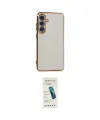 ieg™ Galaxy S24 Plus Kılıf Yankı Serisi - Şeffaf Pasifik Cam Ekran Koruyucu