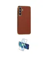 ieg™ Galaxy S24 Plus Kılıf Yankı Serisi - Siyah 3D Antistatik Seramik Nano Ekran Koruyucu