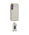 ieg™ Galaxy S24 Plus Kılıf Yankı Serisi - Siyah Bilvis Hayalet Cam Ekran Koruyucu
