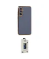 ieg™ Galaxy S24 Plus Kılıf Yankı Serisi - Siyah Bilvis Hayalet Cam Ekran Koruyucu