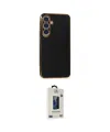 ieg™ Galaxy S24 Plus Kılıf Yankı Serisi - Siyah Bilvis Hayalet Cam Ekran Koruyucu