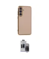 ieg™ Galaxy S24 Plus Kılıf Yankı Serisi - Siyah Vanessa Magic Hayalet Cam