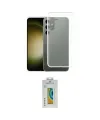 ieg™ Galaxy S24 Plus Kılıf Zirve Doku - Siyah Polymer Nano Ekran Koruyucu