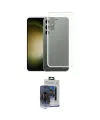 ieg™ Galaxy S24 Plus Kılıf Zirve Doku - Siyah Vanessa Magic Cam