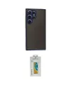 ieg™ Galaxy S24 Ultra Kılıf Ahenk Çizgi Serisi - Siyah Polymer Nano Ekran Koruyucu