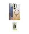 ieg™ Galaxy S24 Ultra Kılıf Ahenk Doku Özel Seri - Siyah Joko Magic 5D Hayalet Cam