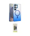 ieg™ Galaxy S24 Ultra Kılıf Ahenk Doku Özel Seri - Siyah Joko Magic 5D Hayalet Cam