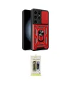 ieg™ Galaxy S24 Ultra Kılıf Ahenk Klasik - Siyah Joko Magic 5D Hayalet Cam