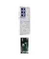 ieg™ Galaxy S24 Ultra Kılıf Ahenk Modern Serisi - Şeffaf 360 Full Body Arka Koruyucu