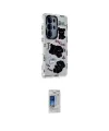ieg™ Galaxy S24 Ultra Kılıf Ahenk Modern Serisi - Siyah Durable Full Glue Curved Cam
