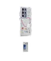 ieg™ Galaxy S24 Ultra Kılıf Ahenk Modern Serisi - Siyah Durable Full Glue Curved Hayalet Cam