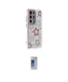 ieg™ Galaxy S24 Ultra Kılıf Ahenk Modern Serisi - Siyah Durable Full Glue Curved Hayalet Cam