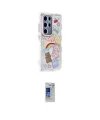 ieg™ Galaxy S24 Ultra Kılıf Ahenk Modern Serisi - Siyah Durable Full Glue Curved Hayalet Cam
