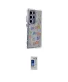 ieg™ Galaxy S24 Ultra Kılıf Ahenk Modern Serisi - Siyah Durable Full Glue Curved Hayalet Cam