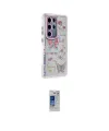ieg™ Galaxy S24 Ultra Kılıf Ahenk Modern Serisi - Siyah Durable Full Glue Curved Hayalet Cam