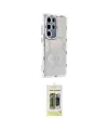 ieg™ Galaxy S24 Ultra Kılıf Ahenk Modern Serisi - Siyah Joko Magic 5D Hayalet Cam