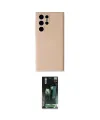ieg™ Galaxy S24 Ultra Kılıf Ahenk Serisi - Şeffaf 360 Full Body Arka Koruyucu