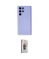 ieg™ Galaxy S24 Ultra Kılıf Ahenk Serisi - Siyah Bilvis 3D Cam Ekran Koruyucu