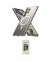 ieg™ Galaxy S24 Ultra Kılıf Ahenk Yansıma Prime - Siyah Joko Magic 5D Hayalet Cam