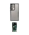 ieg™ Galaxy S24 Ultra Kılıf Akış Çizgi Koleksiyonu - Şeffaf 360 Full Body Arka Koruyucu