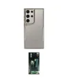 ieg™ Galaxy S24 Ultra Kılıf Akış Çizgi Koleksiyonu - Siyah 360 Mat Full Body Arka Koruyucu