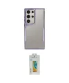 ieg™ Galaxy S24 Ultra Kılıf Akış Çizgi Koleksiyonu - Siyah Polymer Nano Ekran Koruyucu