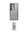 ieg™ Galaxy S24 Ultra Kılıf Akış Çizgi Koleksiyonu - Siyah Polymer Nano Ekran Koruyucu