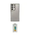 ieg™ Galaxy S24 Ultra Kılıf Akış Çizgi Koleksiyonu - Siyah Polymer Nano Ekran Koruyucu