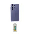 ieg™ Galaxy S24 Ultra Kılıf Atlas Minimal Prime - Siyah Polymer Nano Ekran Koruyucu