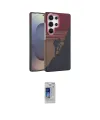 ieg™ Galaxy S24 Ultra Kılıf Doruk Serisi - Siyah Durable Full Glue Curved Cam