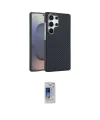 ieg™ Galaxy S24 Ultra Kılıf Doruk Serisi - Siyah Durable Full Glue Curved Cam