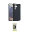 ieg™ Galaxy S24 Ultra Kılıf Doruk Serisi - Siyah Joko Magic 5D Hayalet Cam