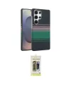 ieg™ Galaxy S24 Ultra Kılıf Doruk Serisi - Siyah Joko Magic 5D Hayalet Cam