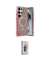 ieg™ Galaxy S24 Ultra Kılıf Eksen Çizgi - Siyah Bilvis 3D Cam Ekran Koruyucu