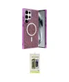 ieg™ Galaxy S24 Ultra Kılıf Eksen Çizgi - Siyah Joko Magic 5D Hayalet Cam
