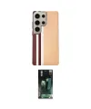 ieg™ Galaxy S24 Ultra Kılıf Eksen Prime - Şeffaf 360 Full Body Arka Koruyucu