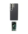 ieg™ Galaxy S24 Ultra Kılıf Eksen Prime - Şeffaf 360 Full Body Arka Koruyucu
